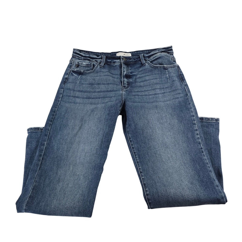 KanCan Medium Wash Straight Leg‎ High Rise Jeans RX1953GT-SF Blue Size 12